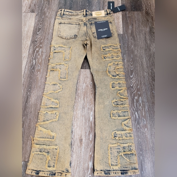 HOMME +FEMME TWILIGHT DENIM MOCHA SIZE 30 - Picture 11 of 15